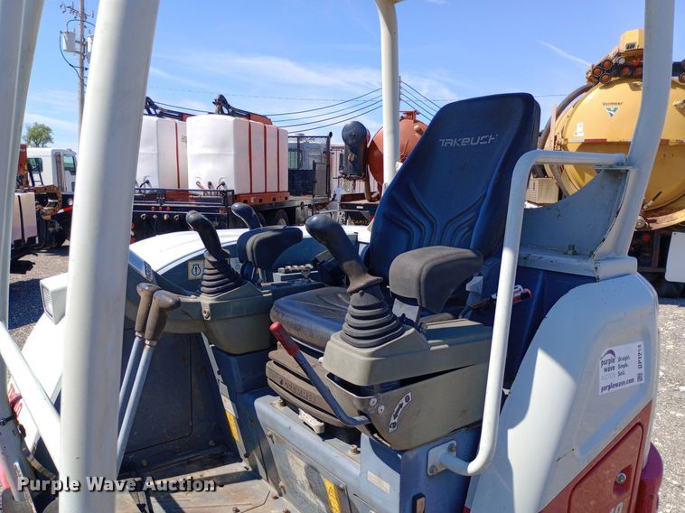 image for item DP1214 2017 Takeuchi TB240 mini excavator