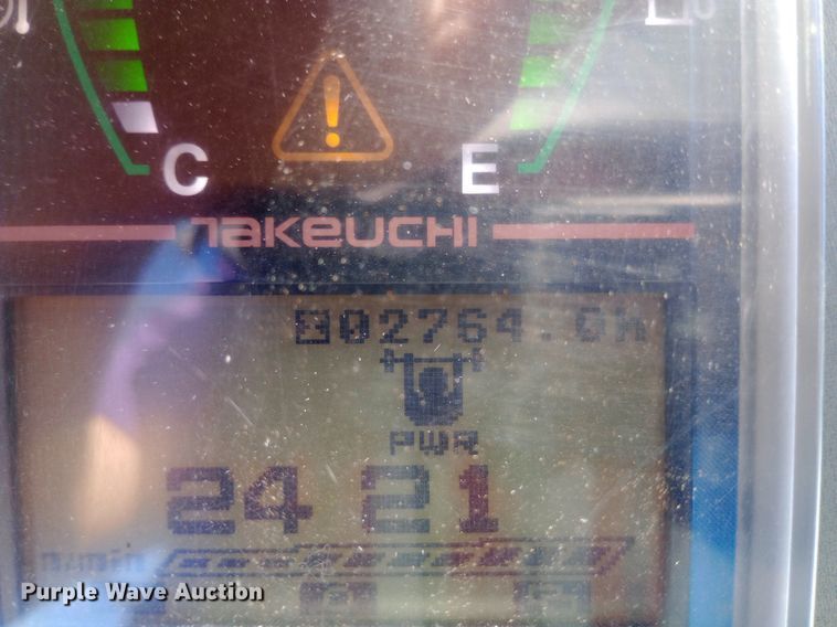 image for item DP1214 2017 Takeuchi TB240 mini excavator