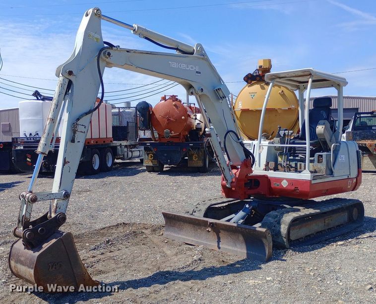 image for item DP1215 2007 Takeuchi TB145 mini excavator