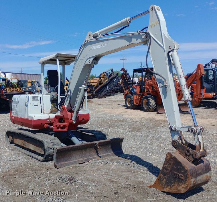 image for item DP1215 2007 Takeuchi TB145 mini excavator