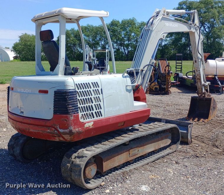 image for item DP1215 2007 Takeuchi TB145 mini excavator