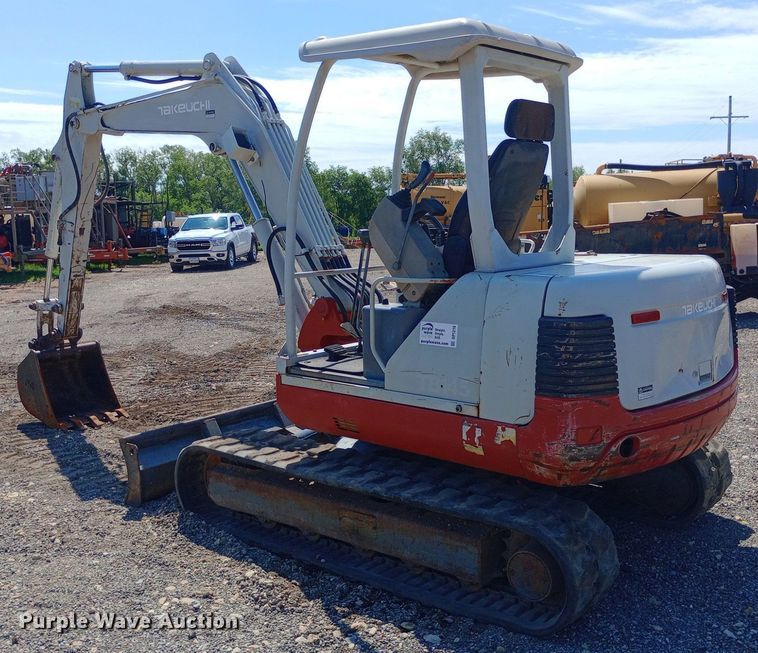 image for item DP1215 2007 Takeuchi TB145 mini excavator