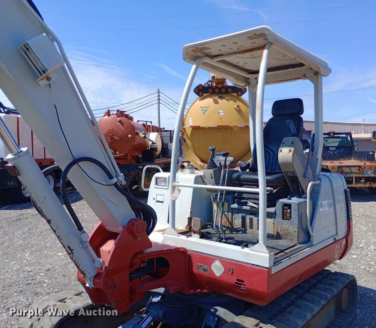 image for item DP1215 2007 Takeuchi TB145 mini excavator