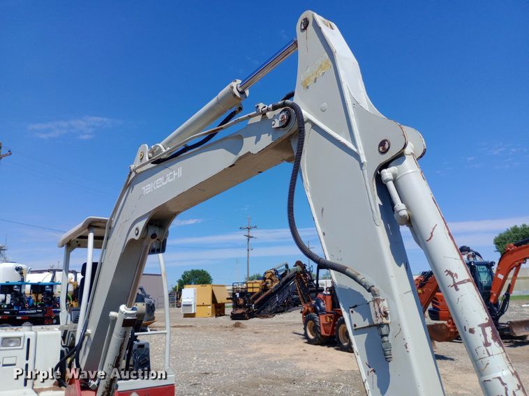image for item DP1215 2007 Takeuchi TB145 mini excavator