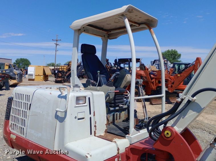 image for item DP1215 2007 Takeuchi TB145 mini excavator