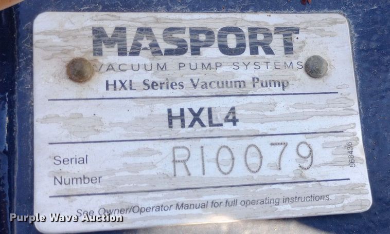 image for item DP1218 2001 Ring-O-Matic Pit 750 Cleaner vacuum excavator