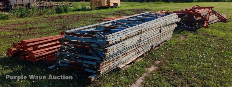 image for item DP1219 (5) sets of pallet shelving