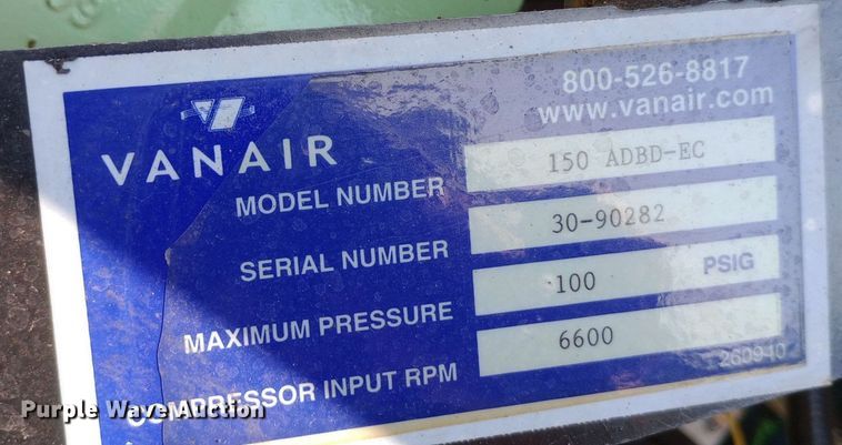 image for item DP1229 2013 Vermeer  V1200 HD Air vacuum excavator