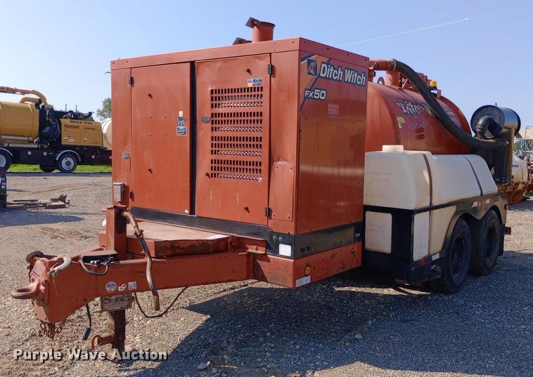 image for item DP1230 2016 Ditch Witch FX50 vacuum excavator