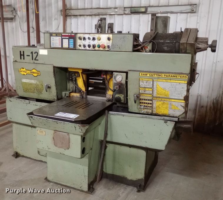 image for item DP1233 Hyd-mech PLC 100 metal band saw