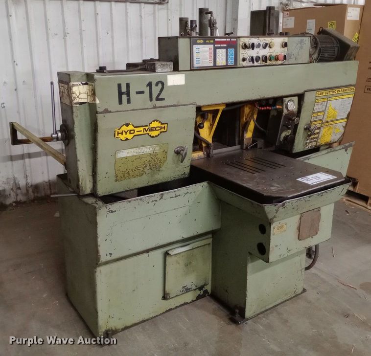 image for item DP1233 Hyd-mech PLC 100 metal band saw