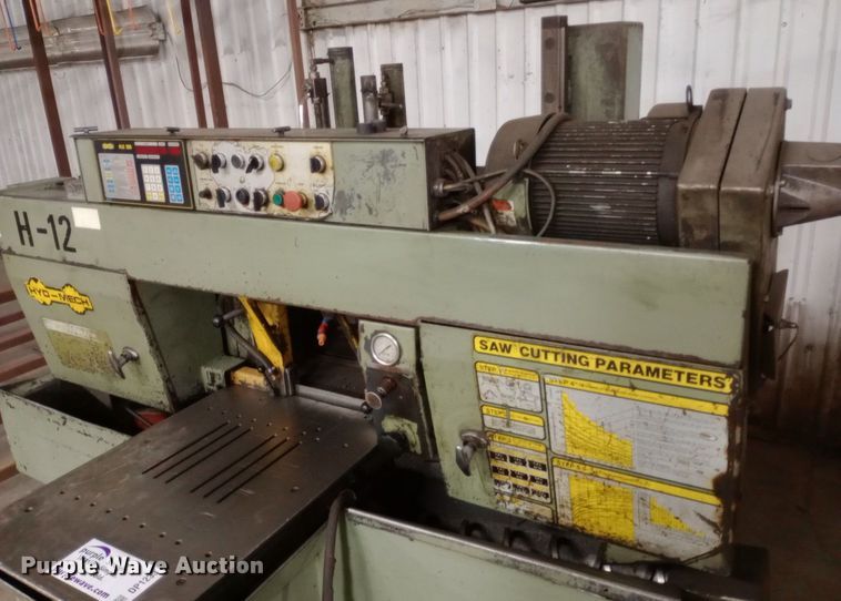 image for item DP1233 Hyd-mech PLC 100 metal band saw