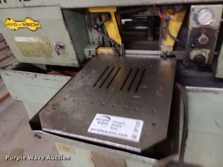 image for item DP1233 Hyd-mech PLC 100 metal band saw