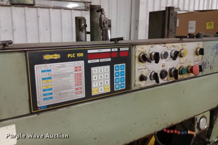 image for item DP1233 Hyd-mech PLC 100 metal band saw