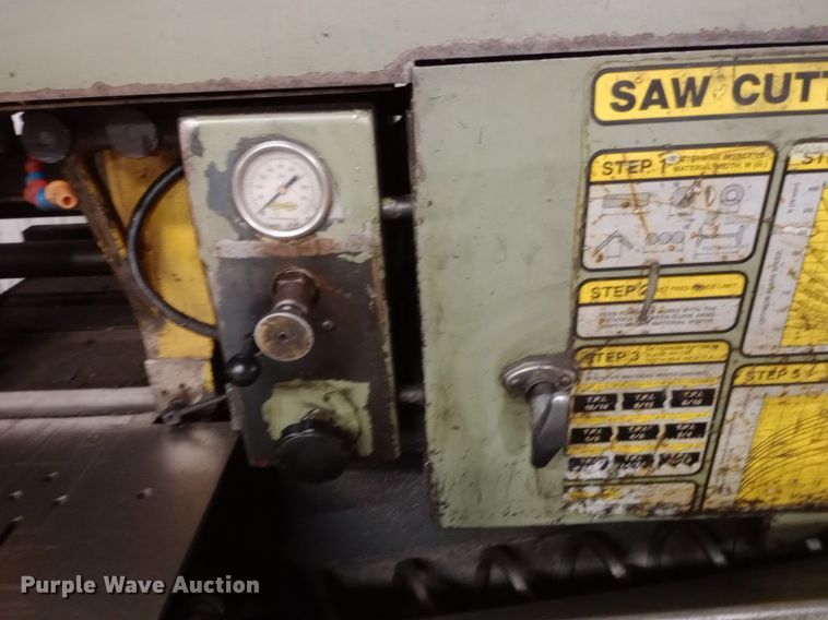 image for item DP1233 Hyd-mech PLC 100 metal band saw