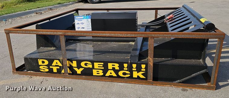 image for item DP6571 2024 Mower King SSRC skid steer rotary mower