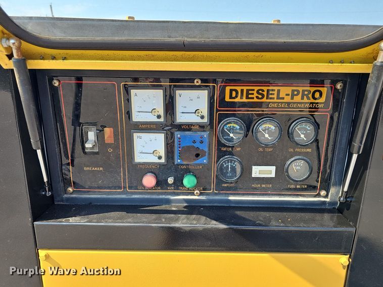 image for item DP6574 Diesel Pro SDG-Y12S generator