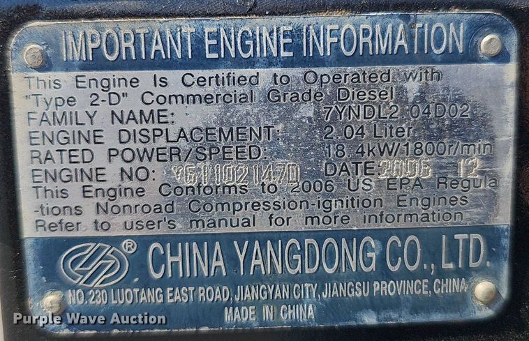 image for item DP6574 Diesel Pro SDG-Y12S generator