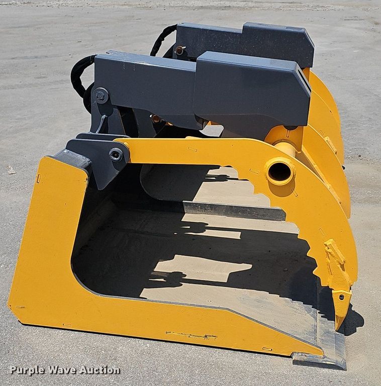 image for item DP6582 Raptor Attachments SS-GRB-72 skid steer grapple bucket