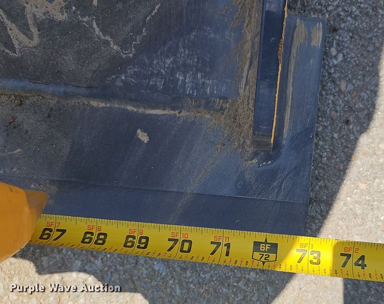 image for item DP6582 Raptor Attachments SS-GRB-72 skid steer grapple bucket