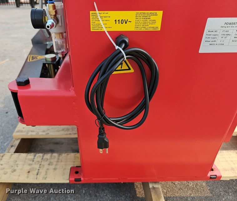 image for item DP6599 2024 Powertek PT620 tire machine