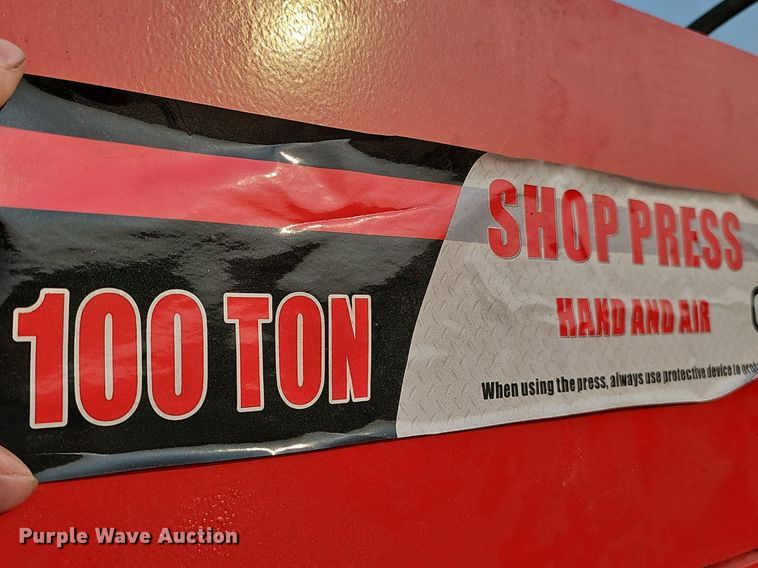 image for item DP6603 100 ton shop press