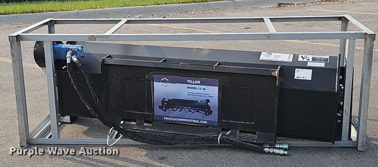 image for item DP6606 2024 Rotary Cultivator skid steer tiller