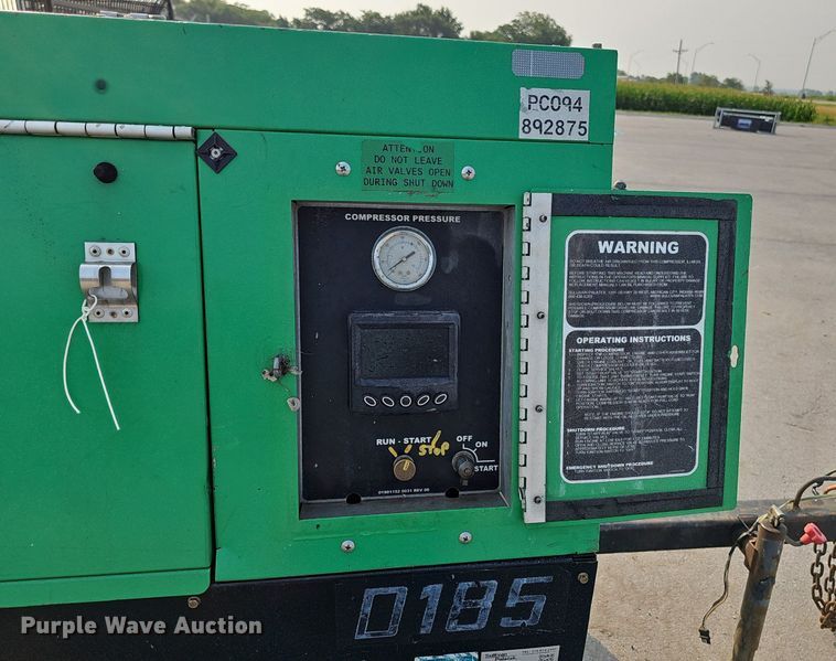 image for item DP6608 Sullivan Palatek D185PDZSB air compressor