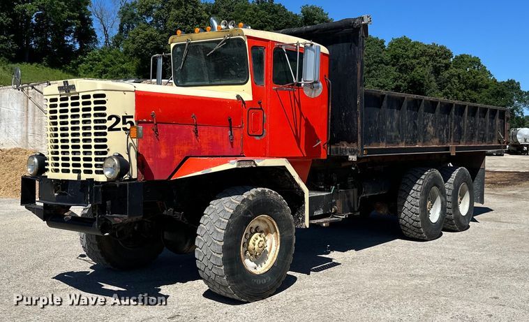 image for item DP8400 1981 Oshkosh dump truck