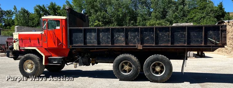 image for item DP8400 1981 Oshkosh dump truck