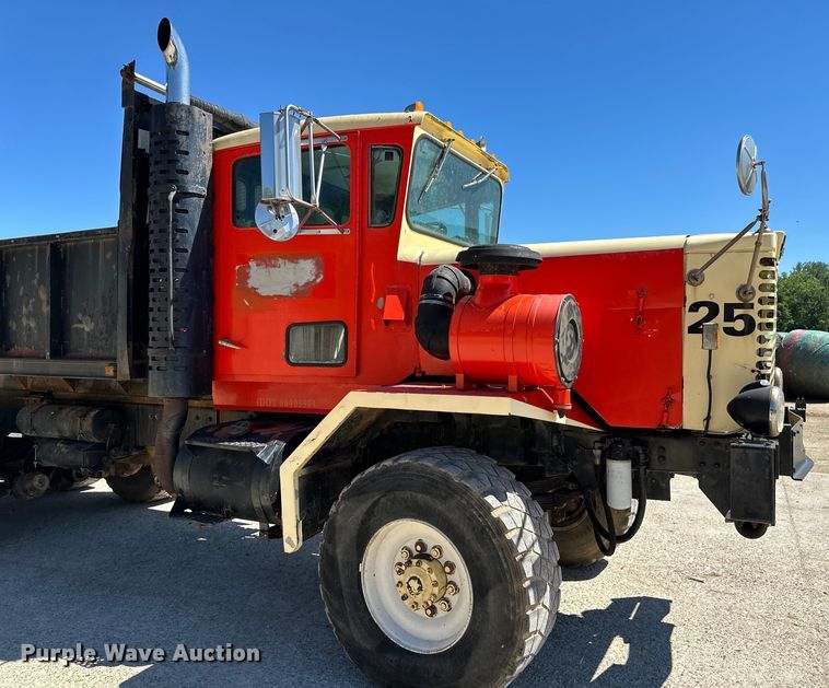 image for item DP8400 1981 Oshkosh dump truck
