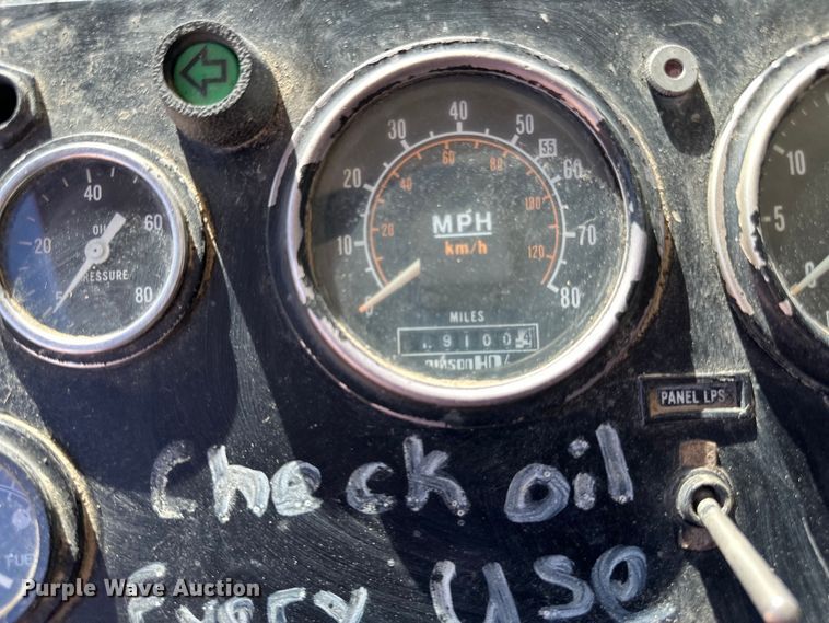 image for item DP8400 1981 Oshkosh dump truck