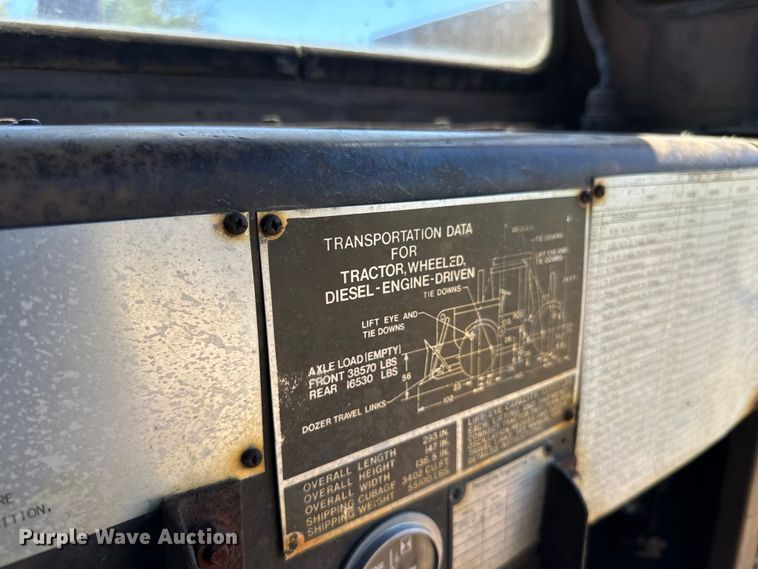 image for item DP8402 Clark  290 wheel dozer