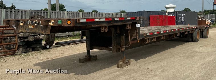 image for item DP8412 2007 Fontaine  Elite Series  drop deck trailer