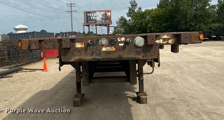 image for item DP8412 2007 Fontaine  Elite Series  drop deck trailer