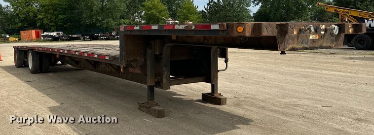image for item DP8412 2007 Fontaine  Elite Series  drop deck trailer