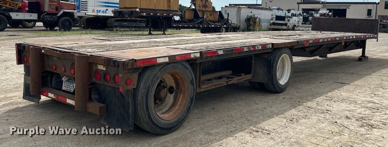 image for item DP8412 2007 Fontaine  Elite Series  drop deck trailer