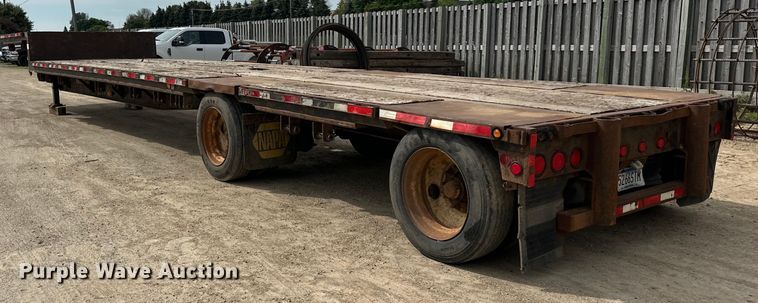 image for item DP8412 2007 Fontaine  Elite Series  drop deck trailer