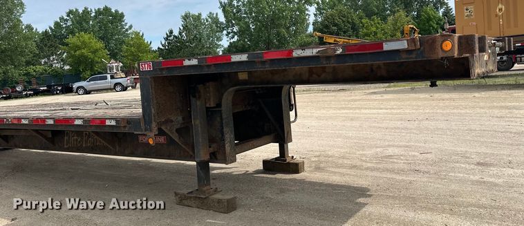 image for item DP8412 2007 Fontaine  Elite Series  drop deck trailer
