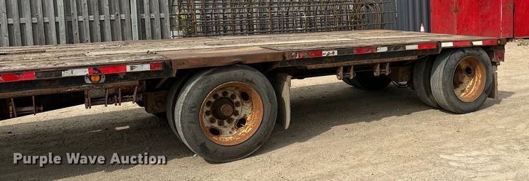 image for item DP8412 2007 Fontaine  Elite Series  drop deck trailer