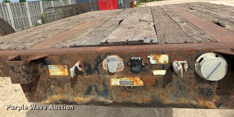 image for item DP8412 2007 Fontaine  Elite Series  drop deck trailer