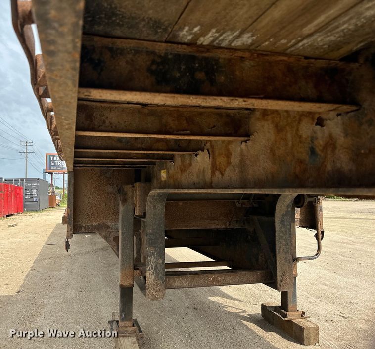 image for item DP8412 2007 Fontaine  Elite Series  drop deck trailer