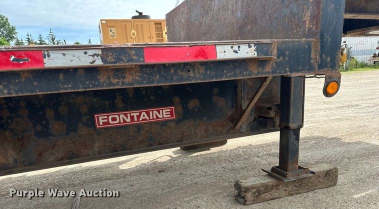 image for item DP8412 2007 Fontaine  Elite Series  drop deck trailer