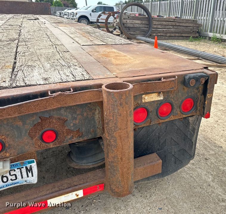 image for item DP8412 2007 Fontaine  Elite Series  drop deck trailer