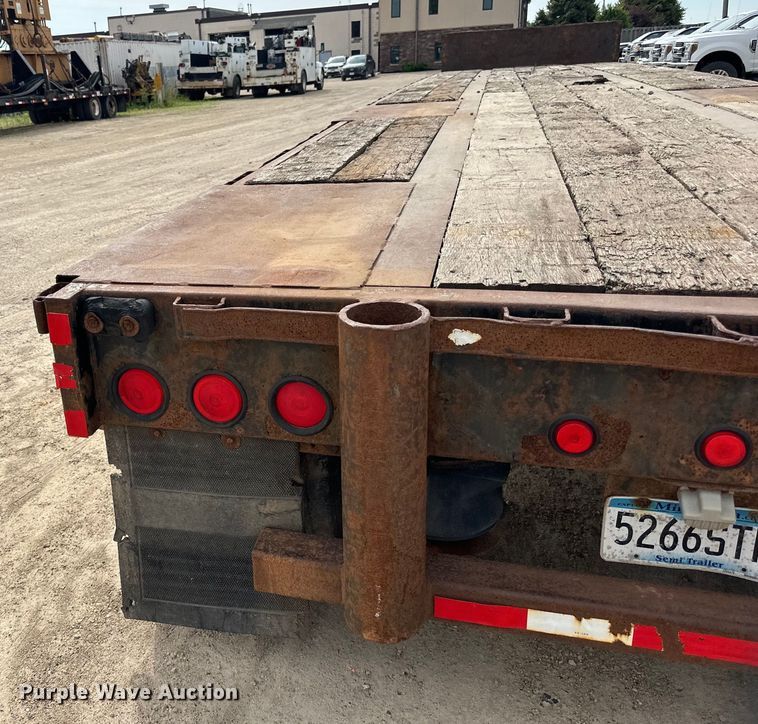 image for item DP8412 2007 Fontaine  Elite Series  drop deck trailer