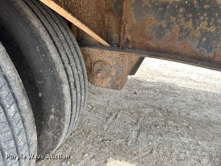 image for item DP8412 2007 Fontaine  Elite Series  drop deck trailer