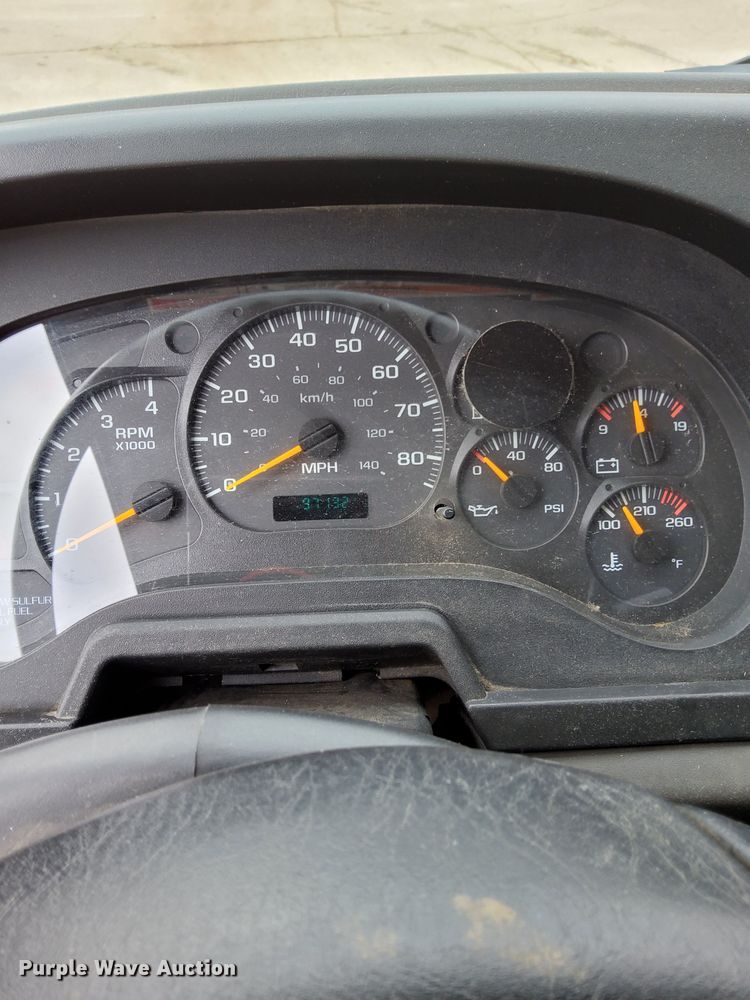 image for item DP8423 2009 GMC T7500 street sweeper truck