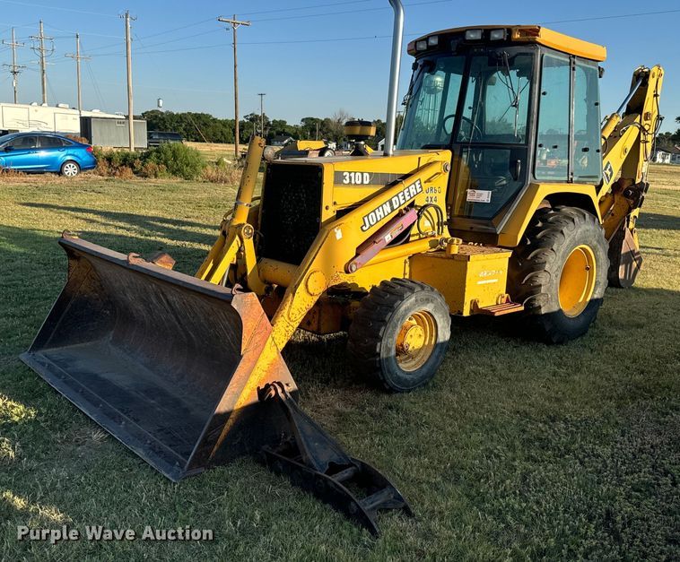 image for item DQ6836 John Deere 310D backhoe