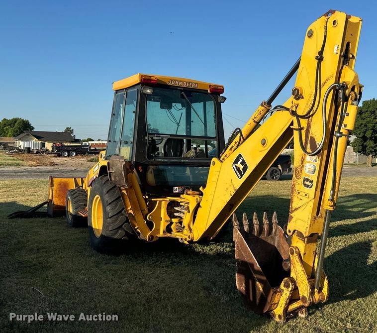 image for item DQ6836 John Deere 310D backhoe