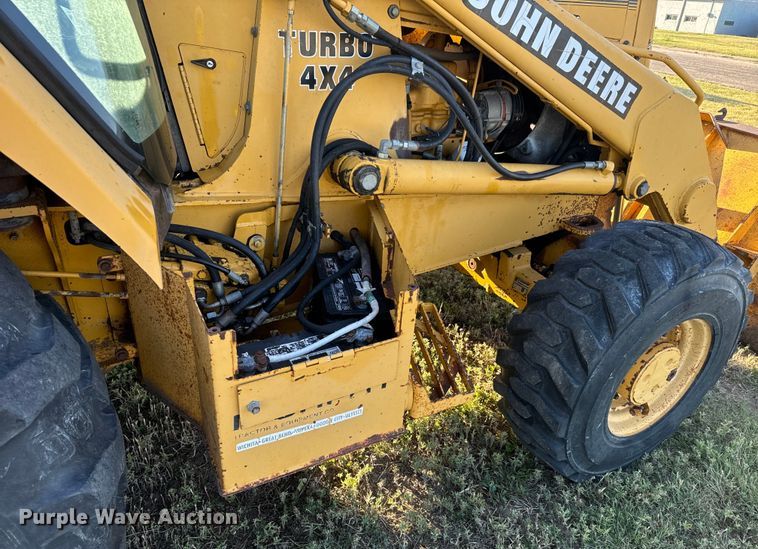 image for item DQ6836 John Deere 310D backhoe
